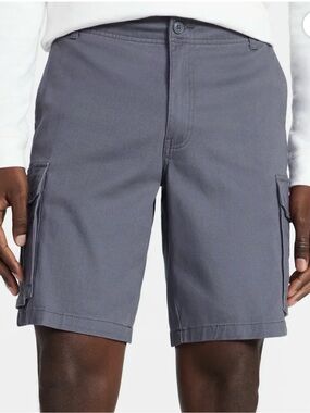 Men's Cargo Shorts - Gray- 38